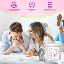 couple with adult hand casting kit full size image